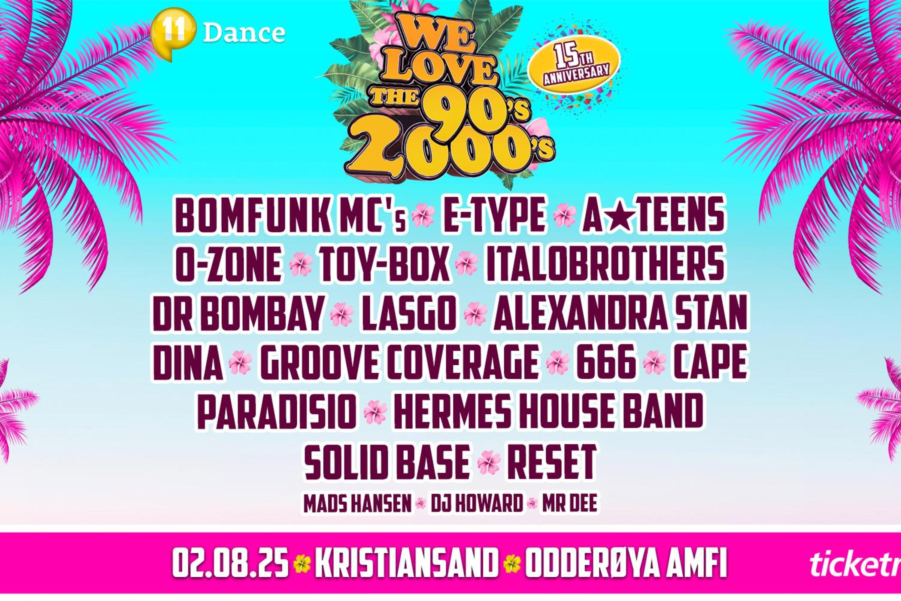 We Love The 90s & 2000s - Visit Sørlandet